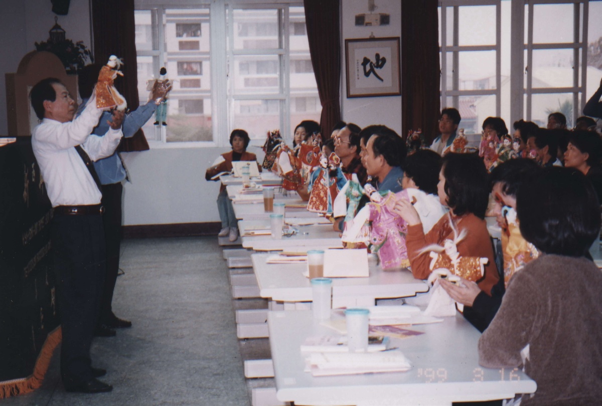 國民小學教師民俗技藝種子教師研習班的授課